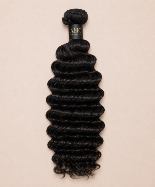 100% Raw Deep Wave Hair | Single Bundle