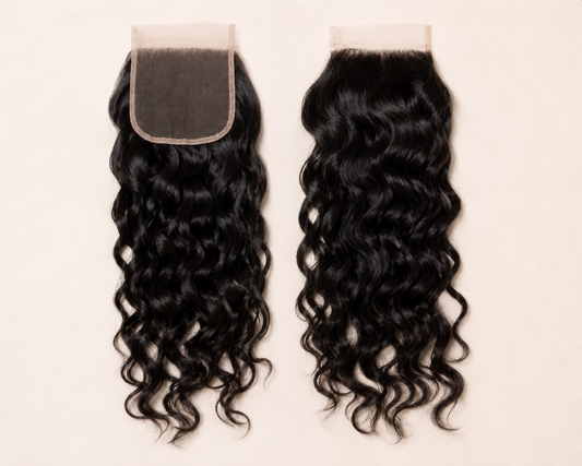 Raw Curly 5x5 HD Closure | 100% Premium HD Lace