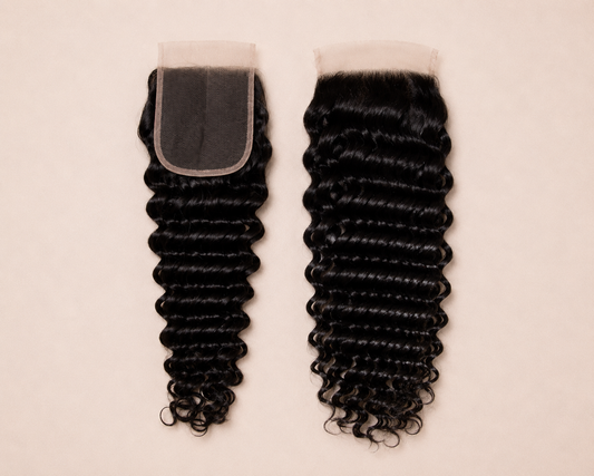 Raw Deep Wave 5x5 HD Closure | 100% Human Hair Closure