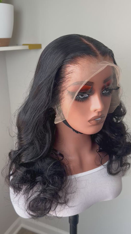 Jasmine Luxury Body Wave Unit - Pre- Plucked | HD Lace Wig | Effortless Melt