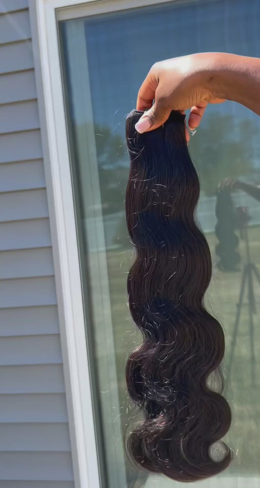 100% Raw Body Wave Hair | 3 Bundles Deal